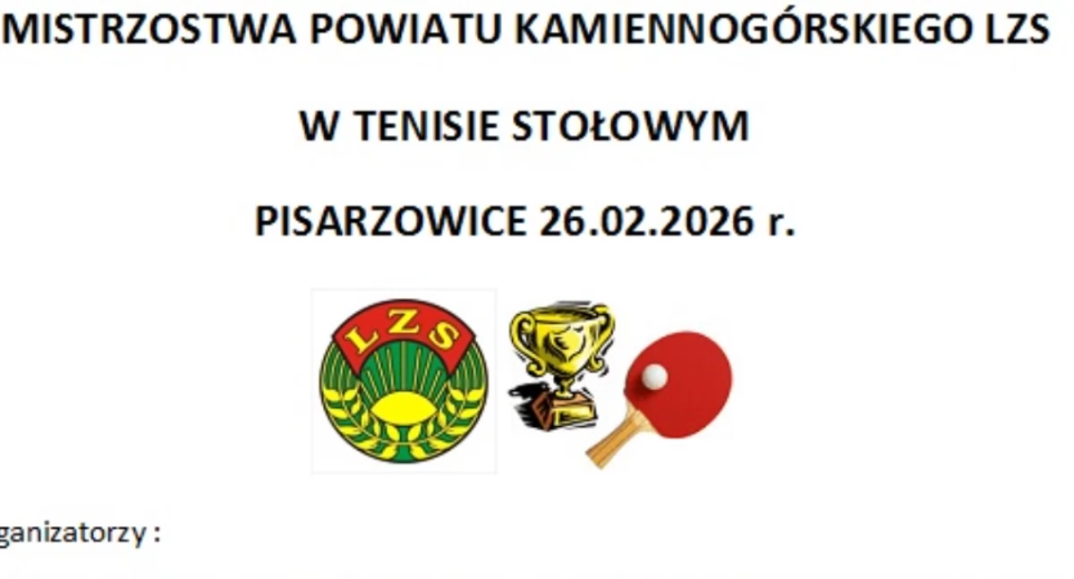 Mistrzostwa Powiatu Kamiennogórskiego LZS w Pisarzowicach