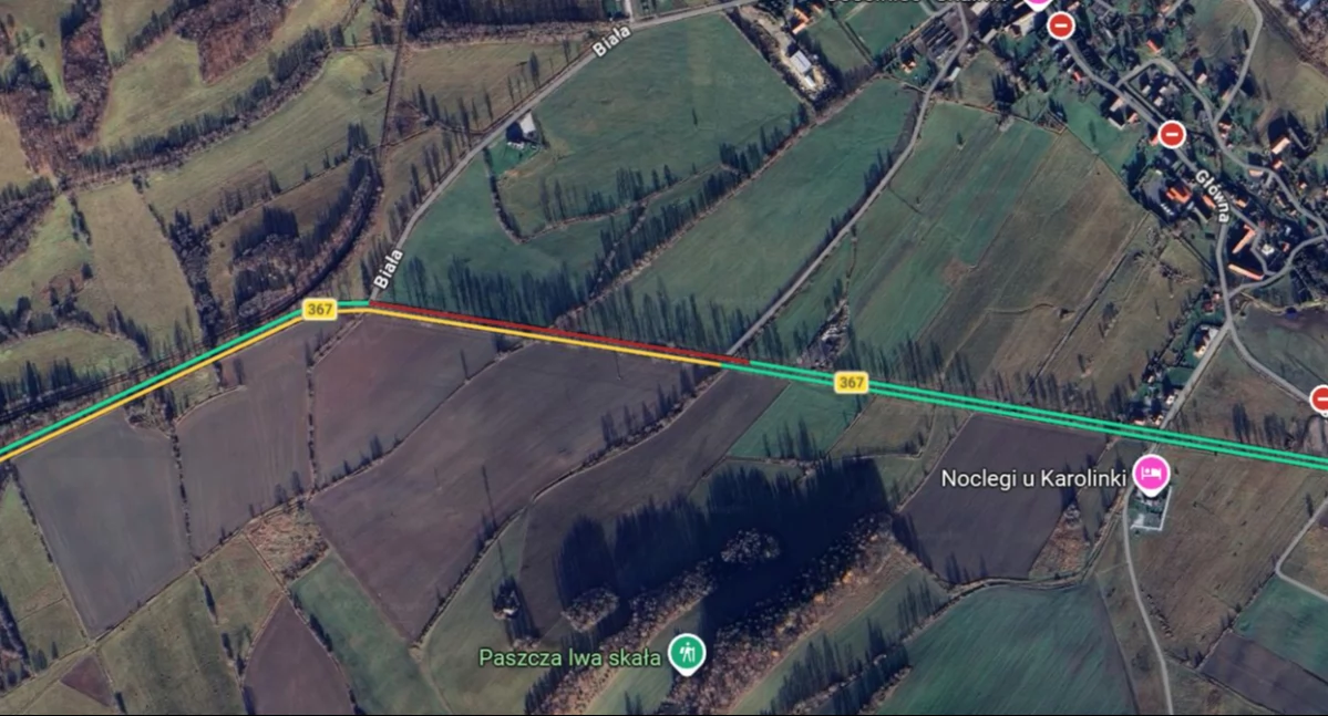 Korek na światłach