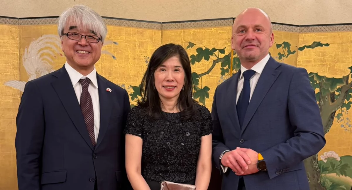 Spotkanie w Ambasadzie Japonii w Warszawie