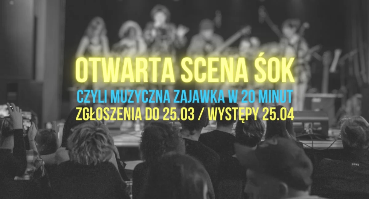 ŚOK otwiera swoją scenę dla muzyków!