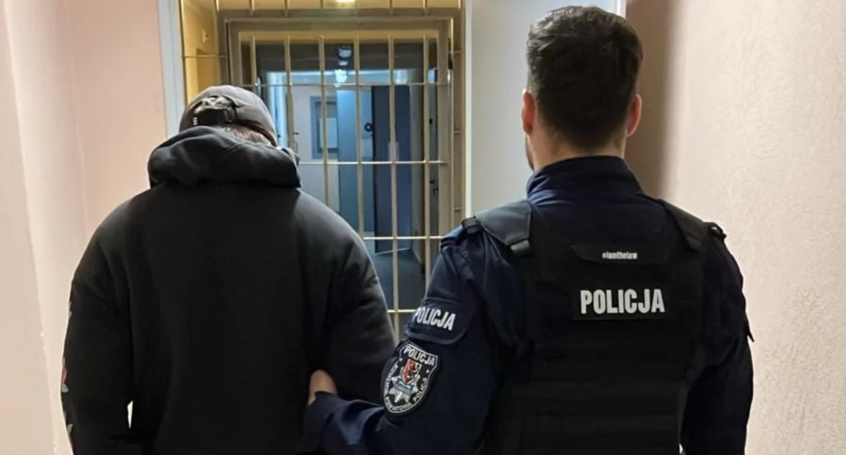 Lubawscy policjanci zatrzymali poszukiwanego