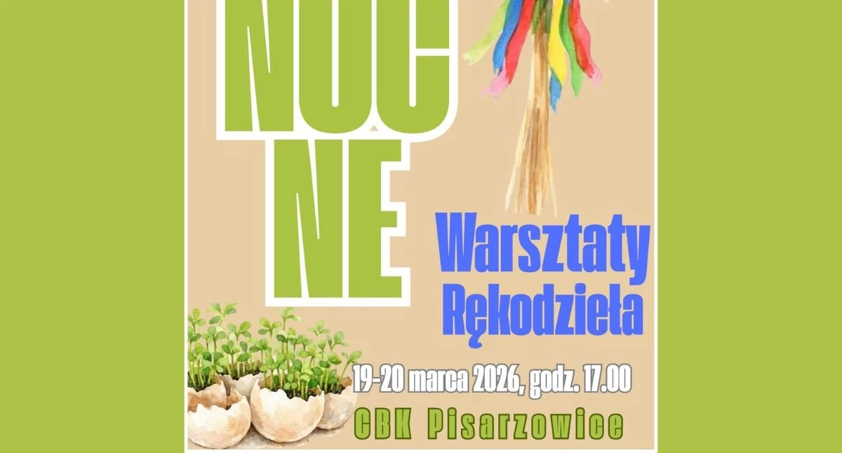 Warsztaty wielkanocne w CBK w Pisarzowicach