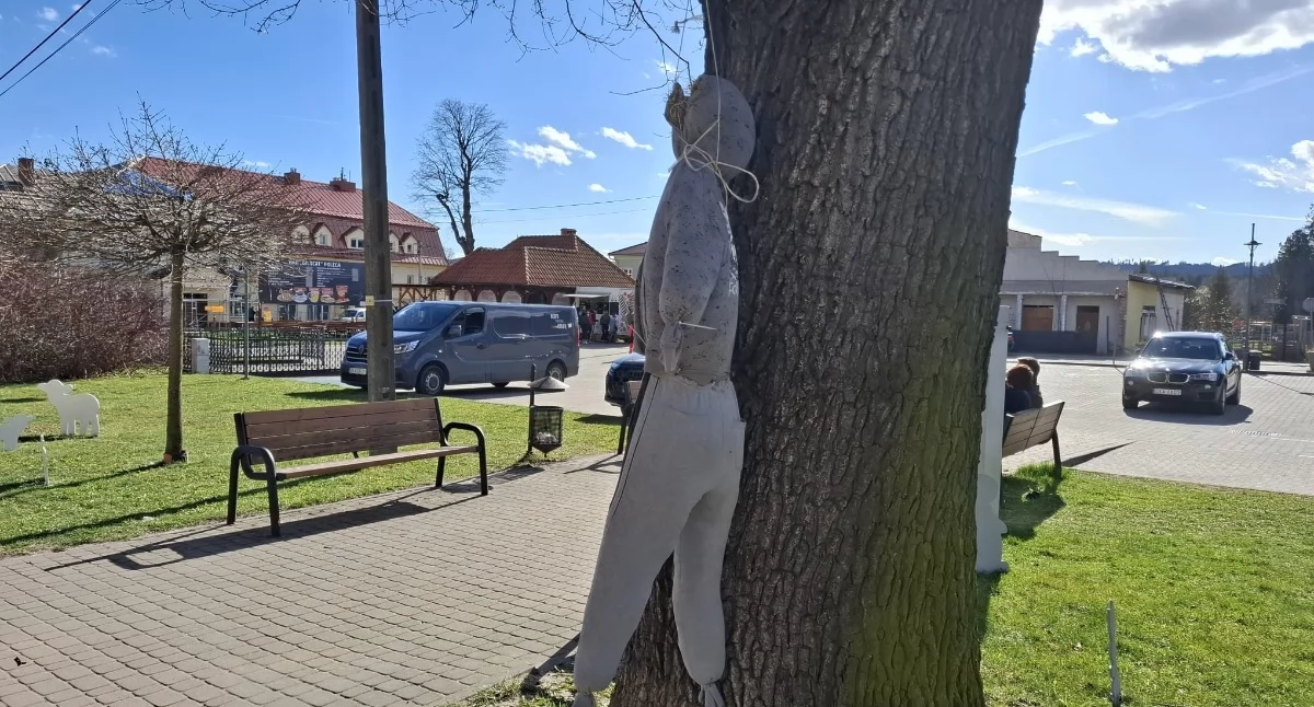 Kukła na drzewie