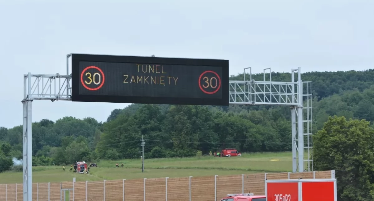 Przegląd tuneli - S3 zamknięta