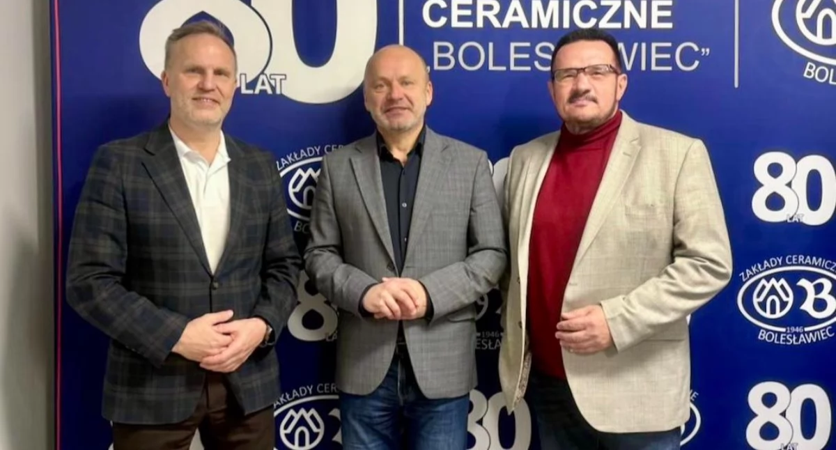 Spotkanie w zakładach ceramicznych