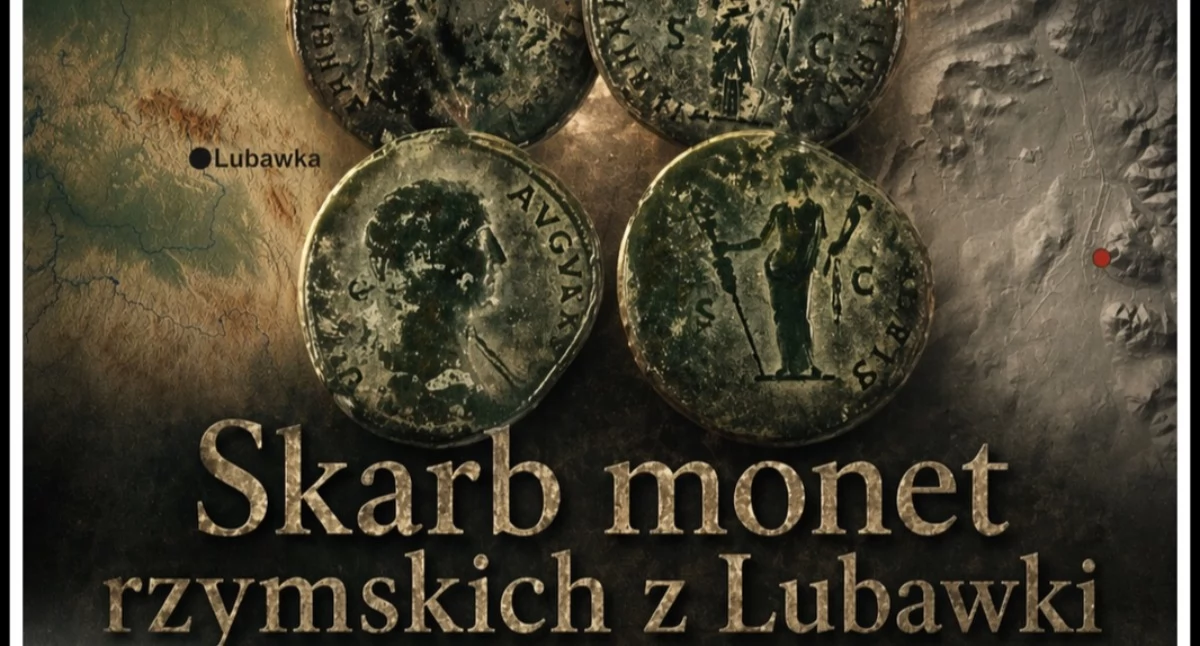 Skarb monet rzymskich z Lubawki