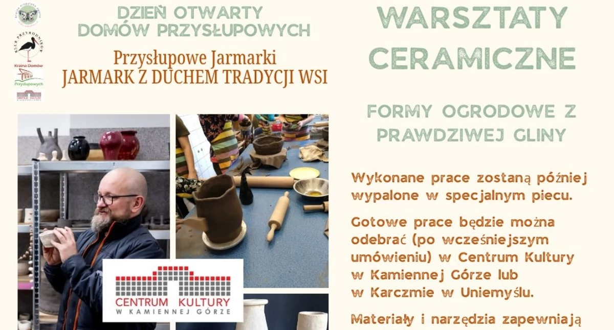Jarmark i warsztaty ceramiczne - Uniemyśl