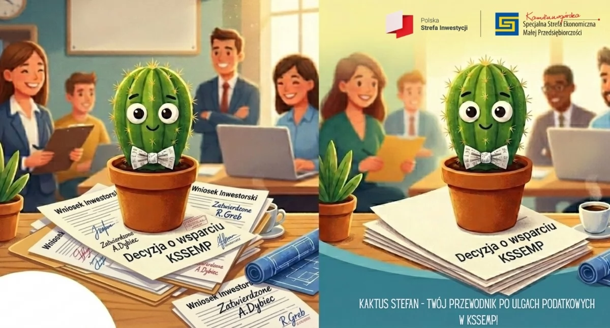 Kaktus Stefan czeka w Strefie