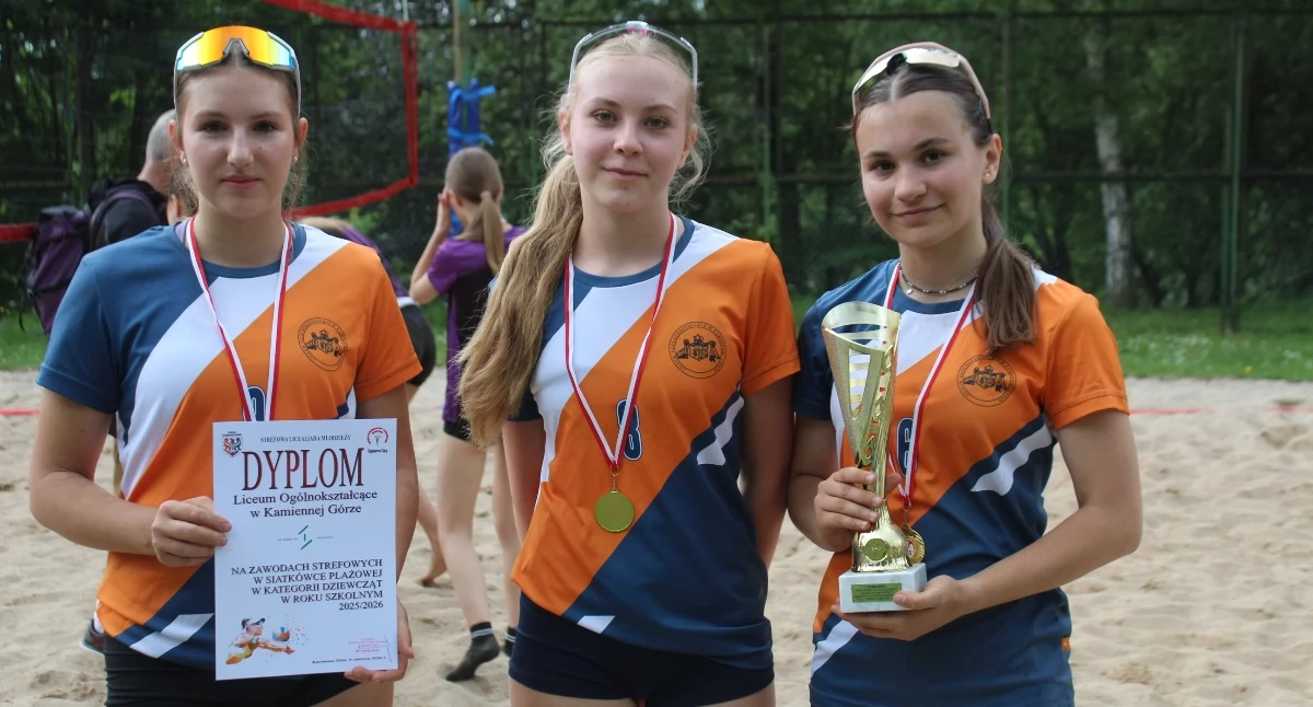Licealiada – piłka plażowa dziewcząt – finał strefy