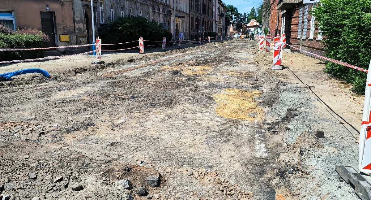 Remont ul. Sienkiewicza - 24 czerwca
