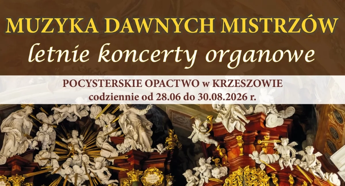 Letnie koncerty organowe w Krzeszowie
