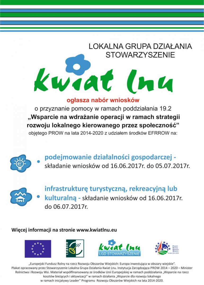 Pieniądze na działalność i infrastrukturę
