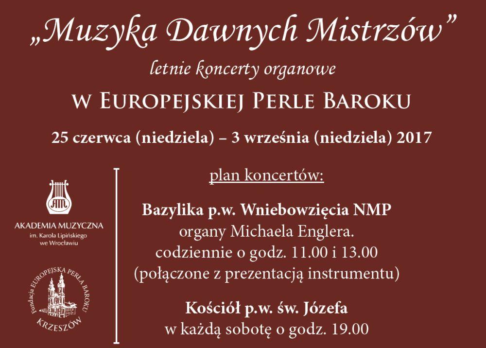 Letnie koncerty w Krzeszowie