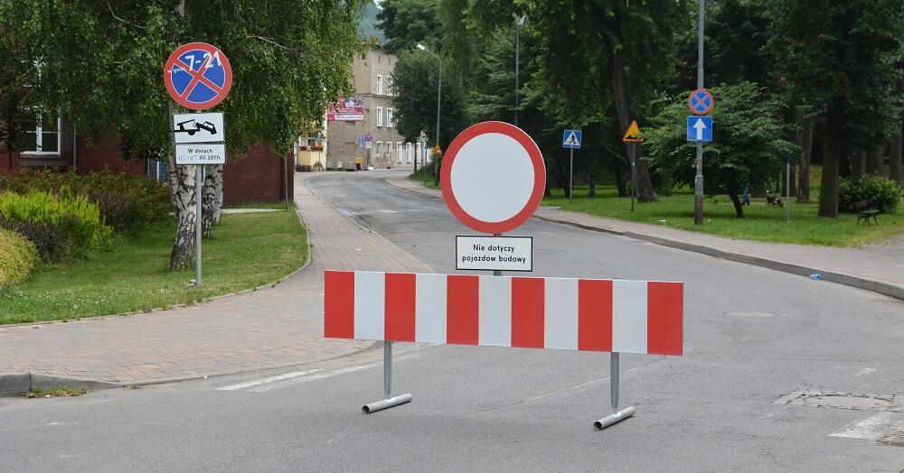 Zamknięta ul. Skłodowskiej