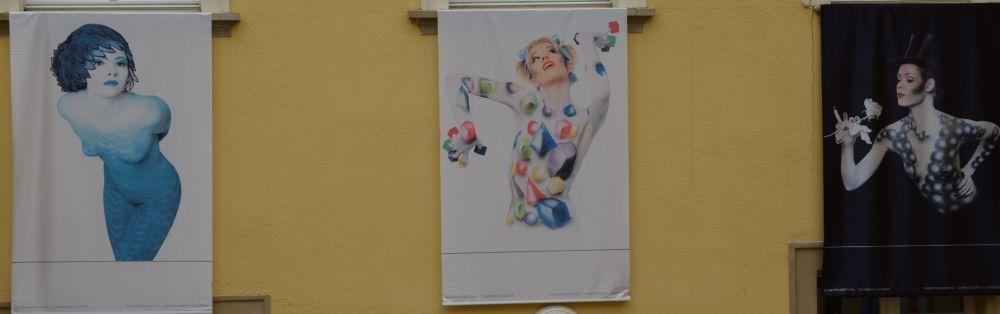 Bodypaintings w Muzeum