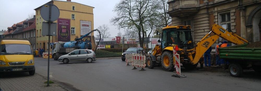 Utrudnienia w centrum