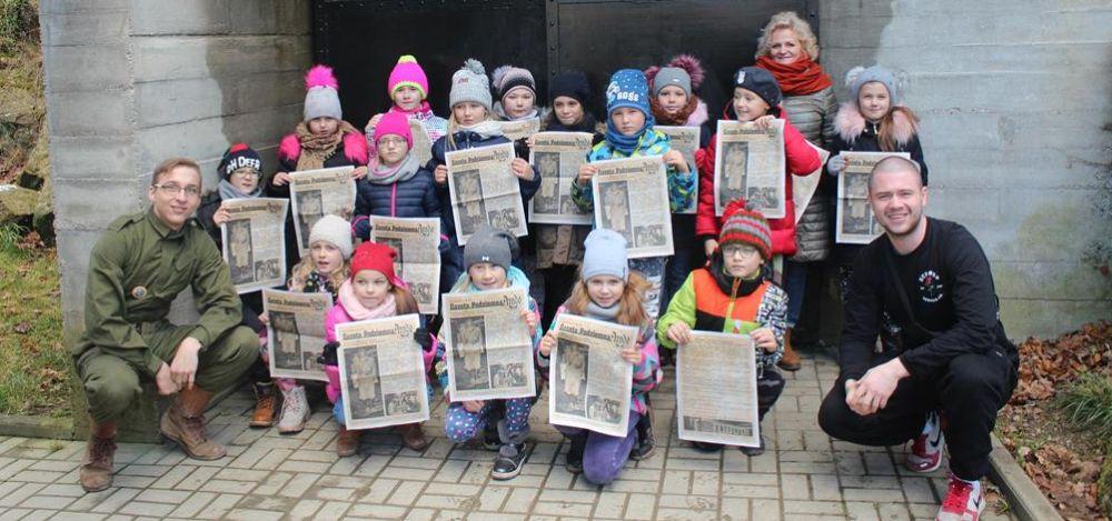 W Podziemnej Trasie Turystycznej ARADO