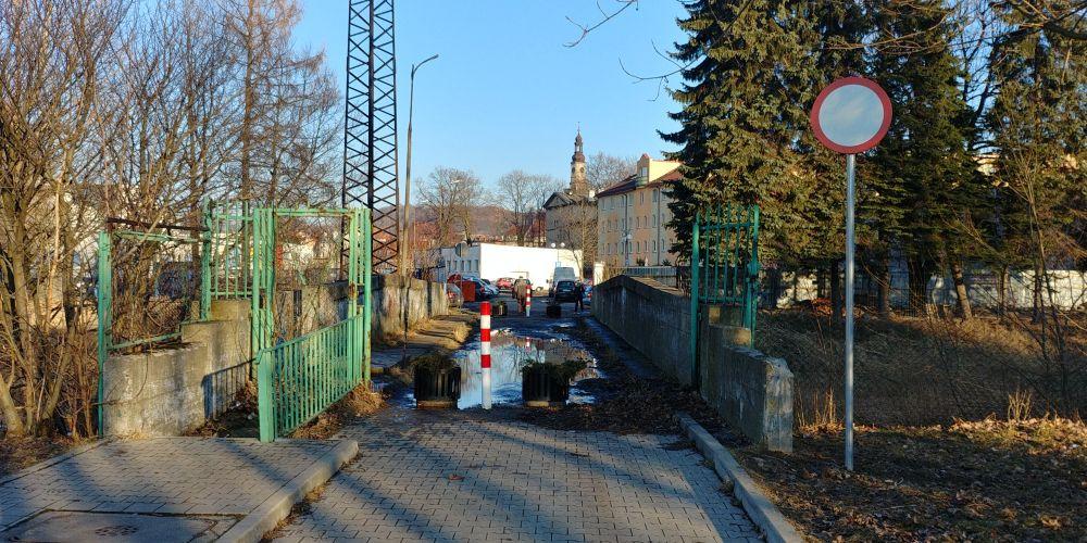 Zablokowany przejazd