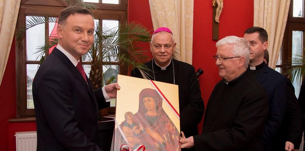 Prezydent w Krzeszowie