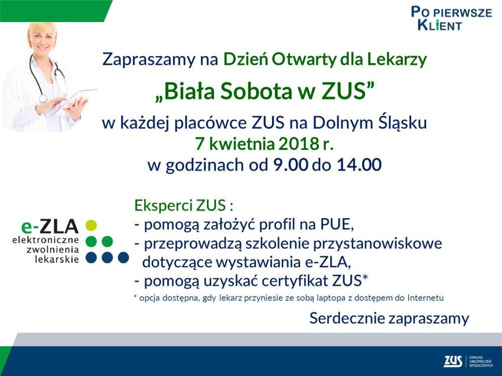 ZUS zaprasza lekarzy
