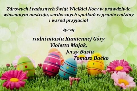 Życzenia - Wielkanoc 2018 - radni