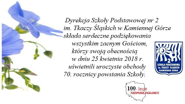 Podziękowanie
