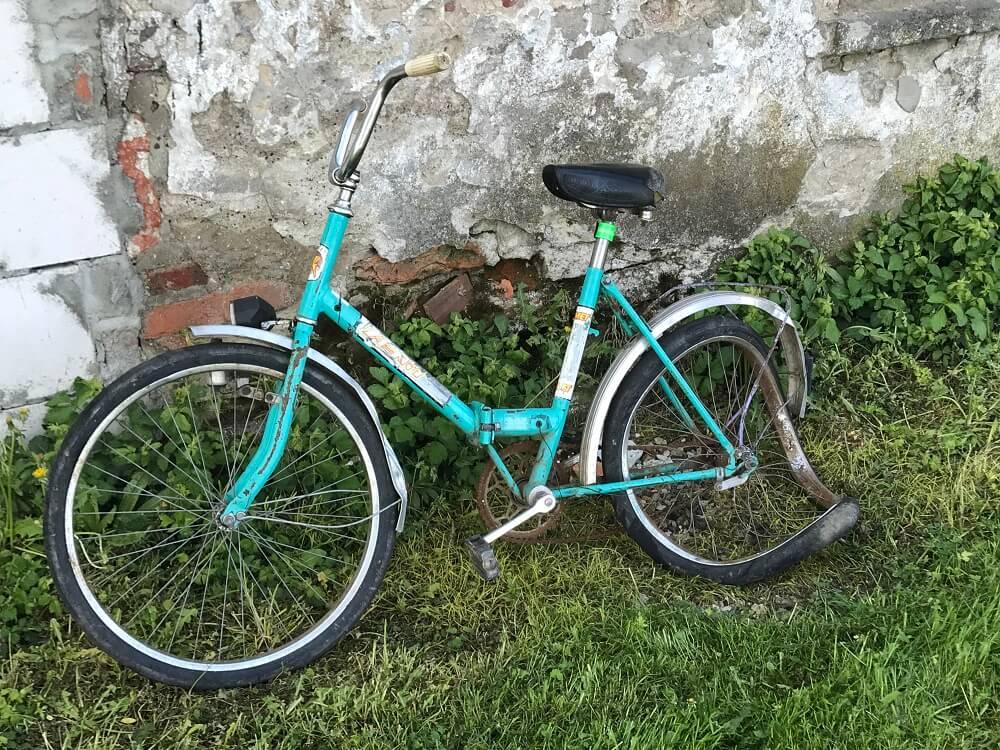 Potrącony rowerzysta