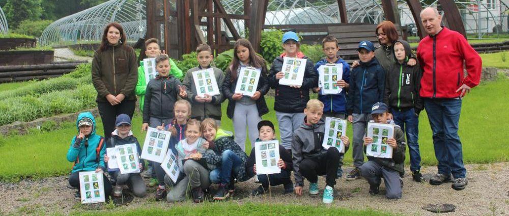 Terenowa lekcja przyrody w Jagniątkowie