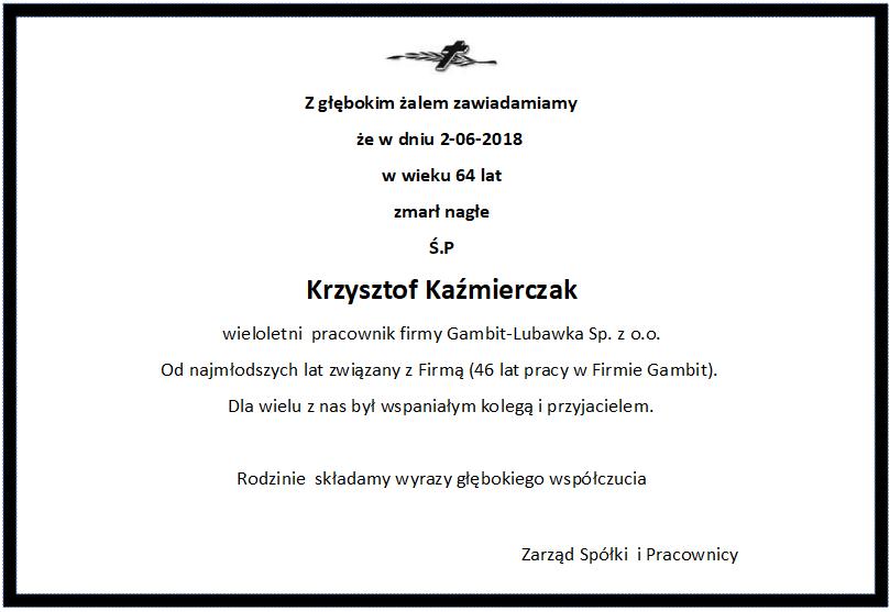 Pożegnanie - K. Kaźmierczak