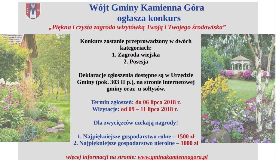Piękna i czysta zagroda wizytówką Twoją i Twojego środowiska