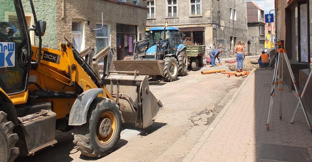 Trwa remont w obrębie starego miasta