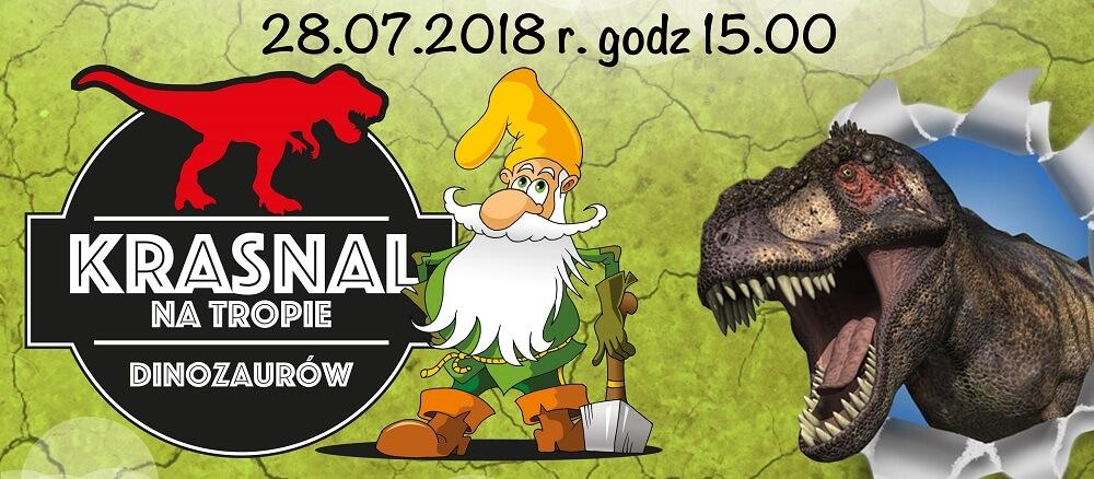 Krasnale z dinozaurami