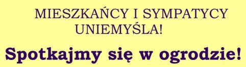 Ogród w Uniemyślu