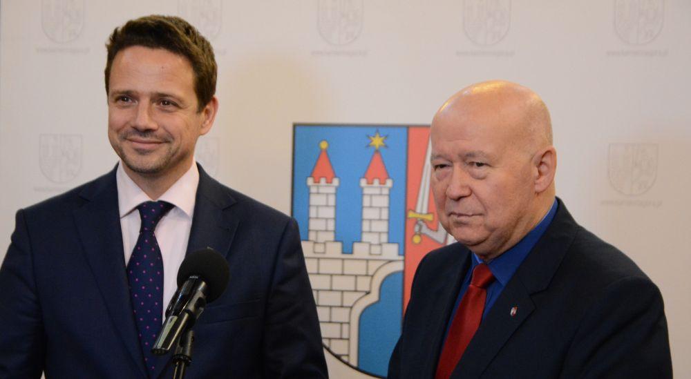 Poparcie z Warszawy