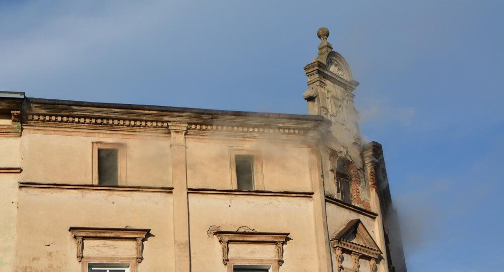 Pożar na Papieża