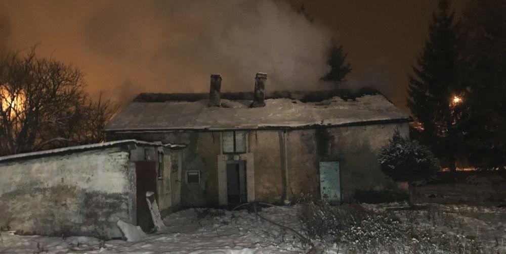 Pożar na Leśnej