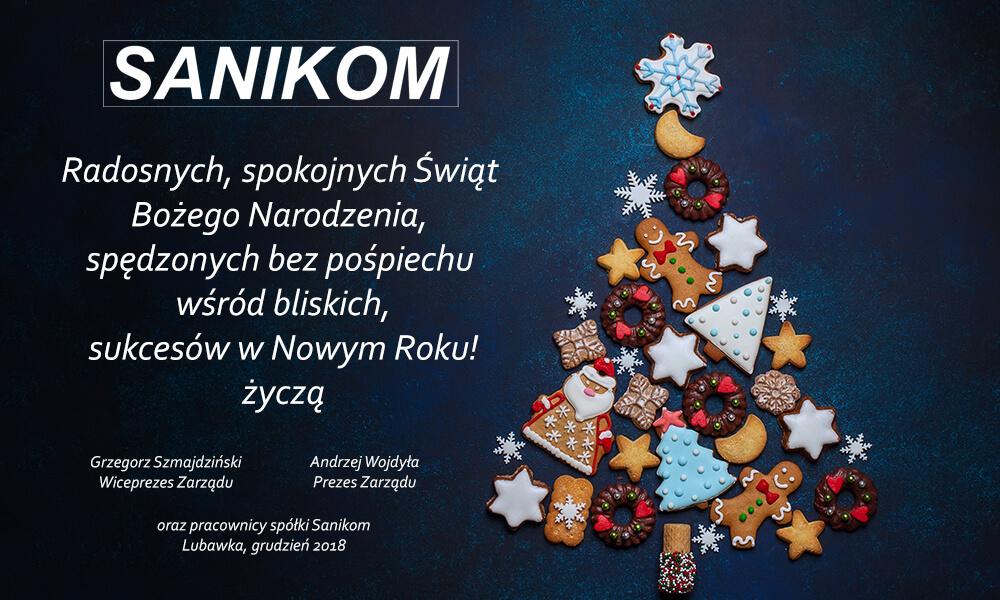 Boże Narodzenie 2018 - Sanikom