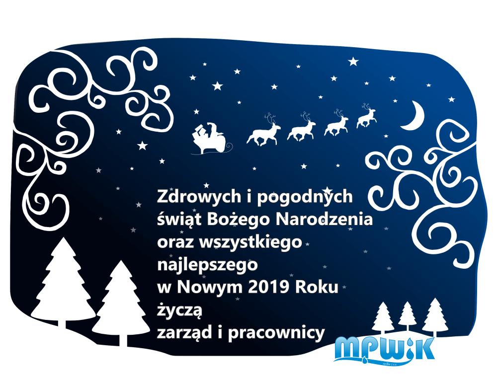 Boże Narodzenie 2018 - MPWiK