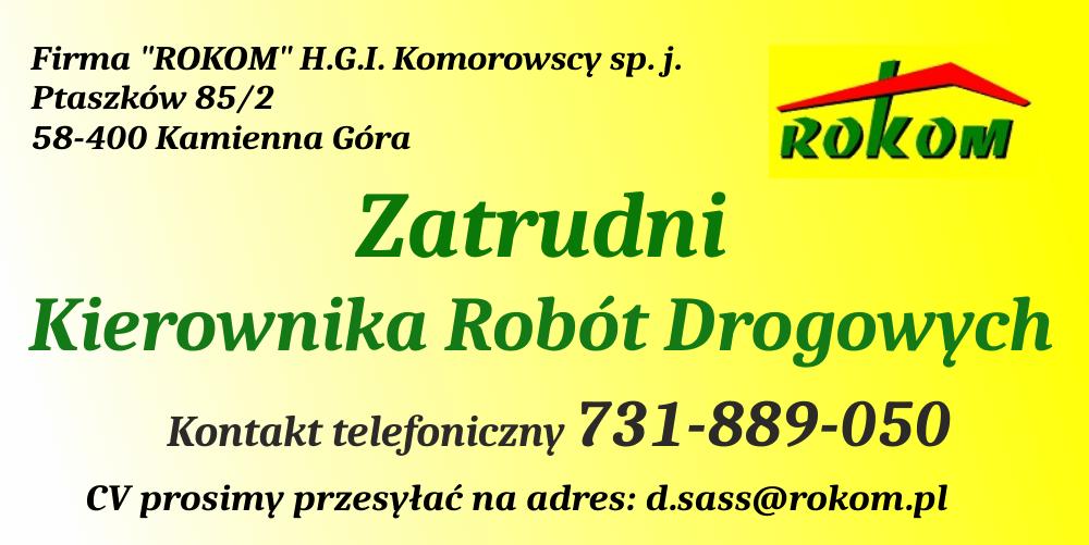 Oferta pracy - Rokom