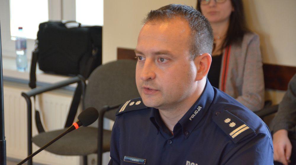 Policja w powiecie