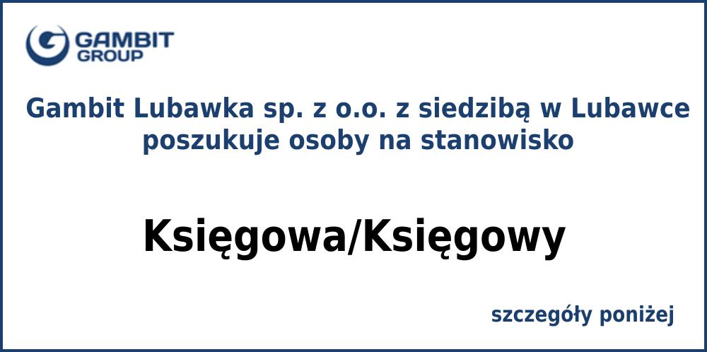 Oferta pracy - księgowa/księgowy