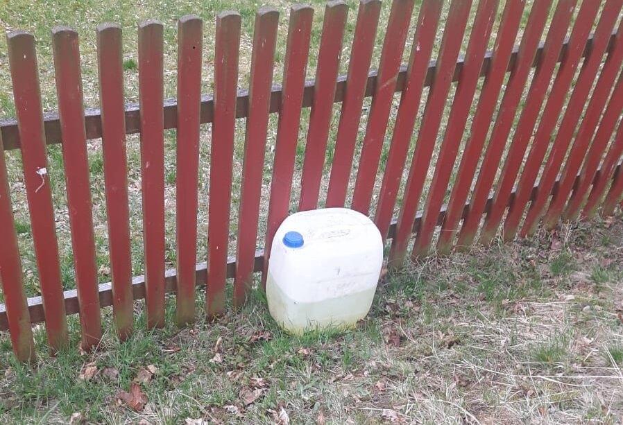 Uciekał z paliwem