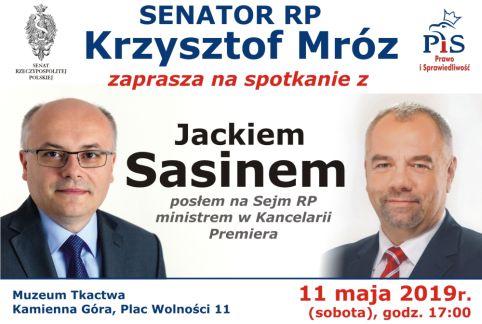 Jacek Sasin w Kamiennej Górze
