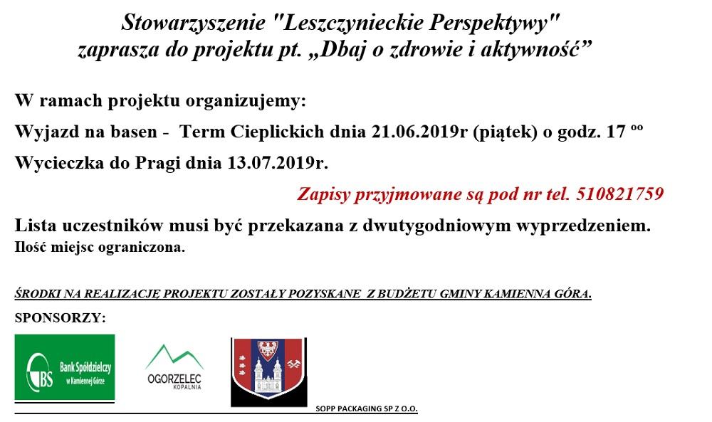 Dbaj o zdrowie i aktywność