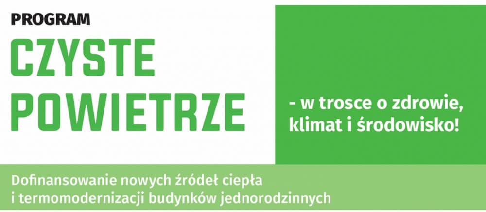 Program ?Czyste powietrze? ? bezpłatne konsultacje