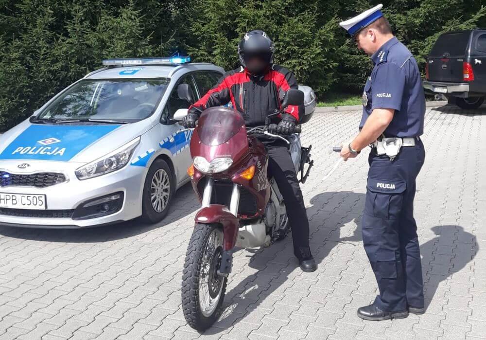 Bezpiecznie na MOTOCYKLU