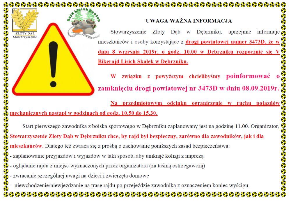 Zamknięta droga