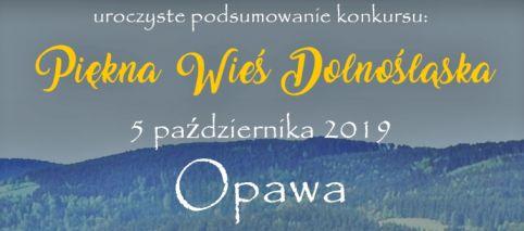 Piękna wieś dolnośląska