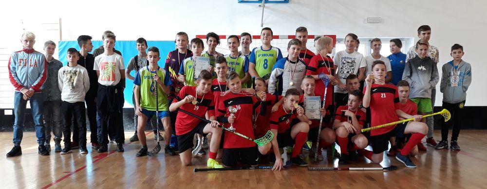 Unihokej - Igrzysk Młodzieży Szkolnej - chłopcy - strefa