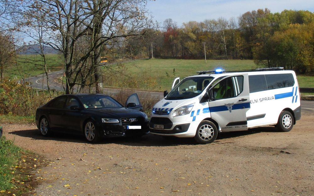 Wpadł przy granicy